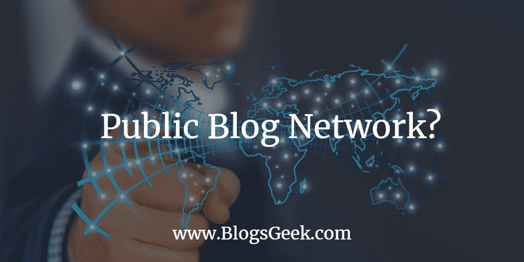 Public Blog network